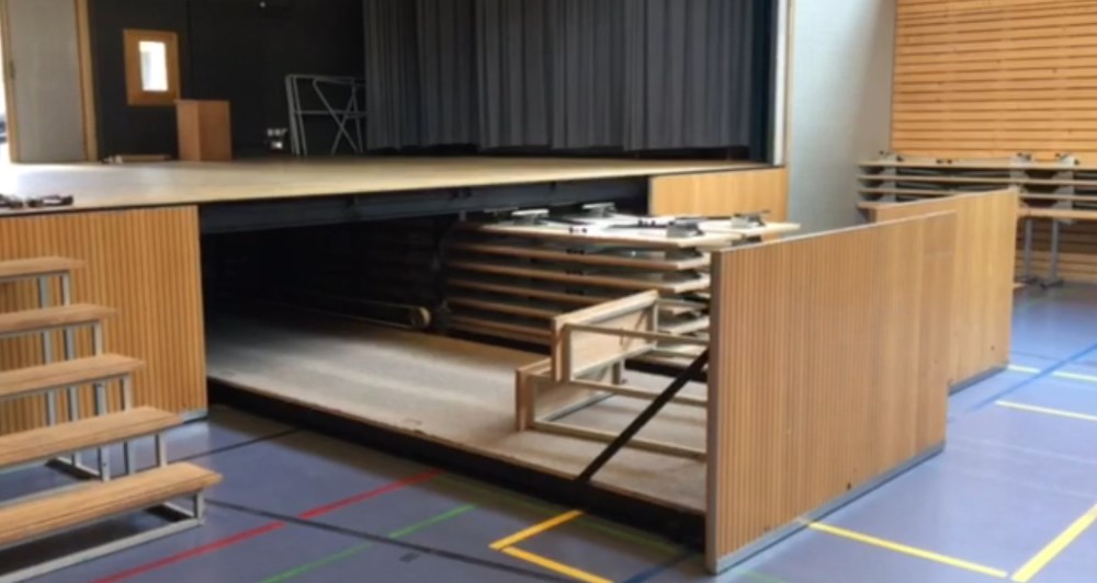Materialschublade Aussenansicht